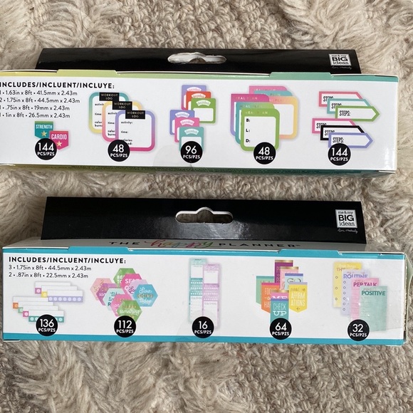 HAPPY PLANNER STICKER ROLLS WELLNESS & FITNESS - Picture 2 of 2